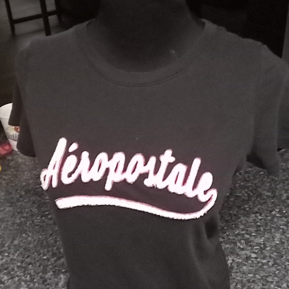 Aeropostale women's black medium shirt